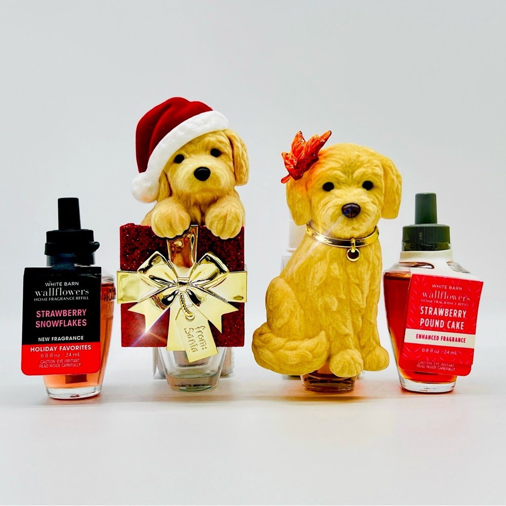 🐶Strawberry Pound Cake & Strawberry Snowflakes 🐾 16 pc gift set - Picture 2 of 5